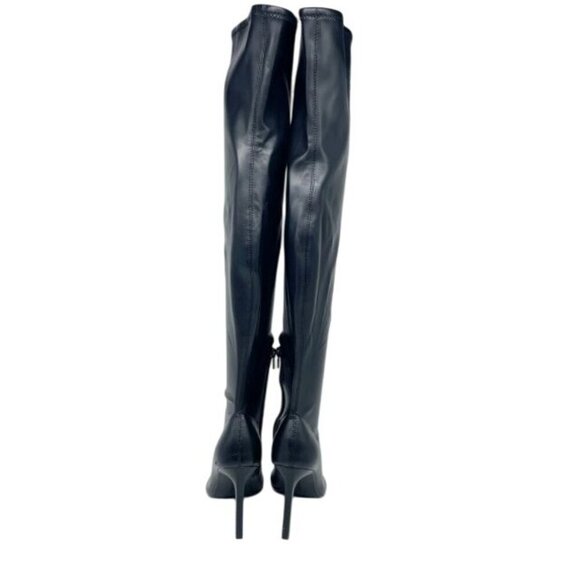 Open Edit Kami Black Over-The-Knee Boots Size 8.5M - Picture 6 of 8